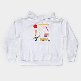 Teacher & School Item Mix Two Kids Hoodie